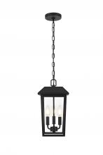  OD502H15BK - Riggs 8 x 15 inch Outdoor Pendant in Black