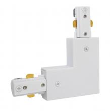  TKALC-MW - L-connector for Track Section, Matte Frosted White