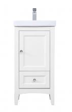  VF2218WH - 18 In. Single Bathroom Vanity Set in White