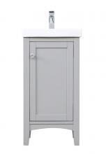  VF2318GR - 18 In. Single Bathroom Vanity Set in Grey