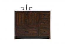  VF2842EX - 42 Inch Single Bathroom Vanity in Expresso