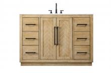  VF29048LO - 48 inch Single Bathroom Vanity in Linen Oak