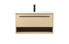  VF43536MMP - 36 Inch Single Bathroom Vanity in Maple