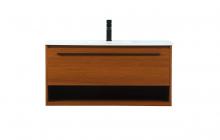  VF43540MTK - 40 Inch Single Bathroom Vanity in Teak