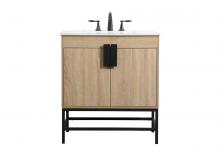  VF48830MW - 30 Inch Single Bathroom Vanity in Mango Wood