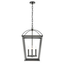  PD312217UB - Manor Urban Bronze 4 Lights Pendant