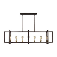  F3148/7NWB - Finnegan Large Linear Chandelier