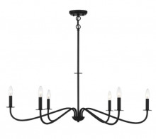  4401-04 - Jasmine 6 Light Chandelier