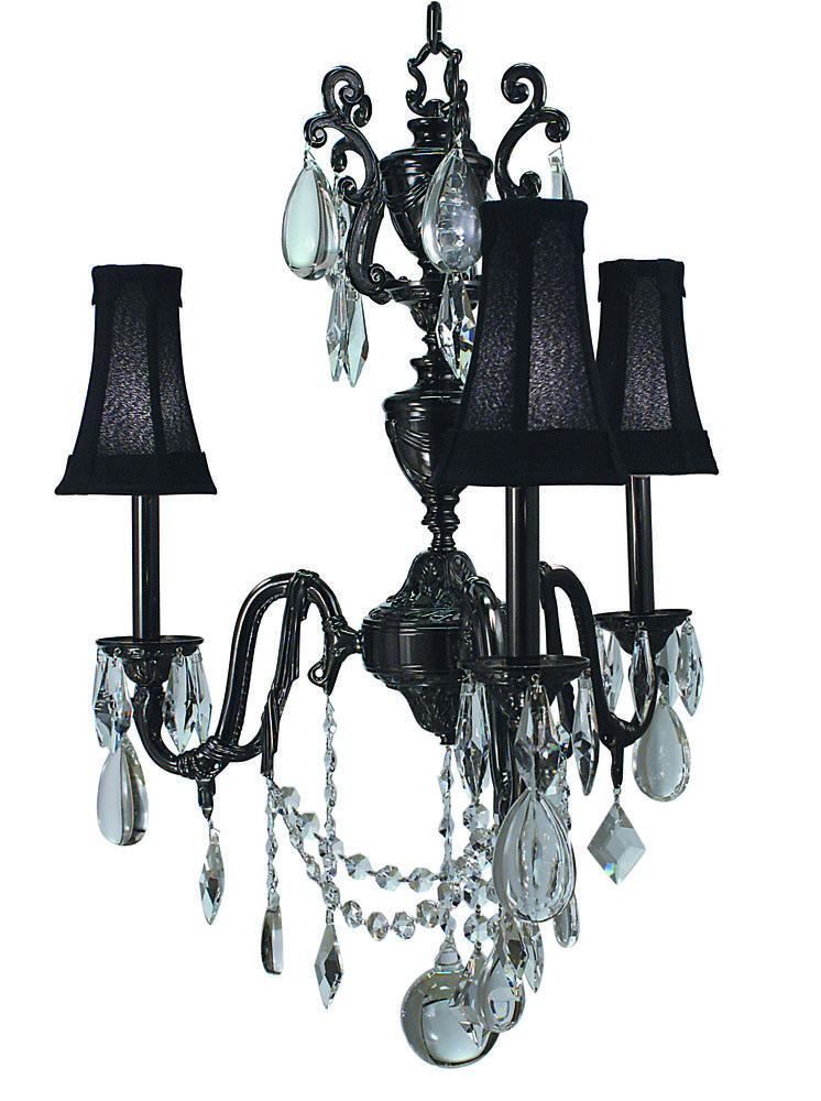 Three Light Chandelier from the Czarina Collection