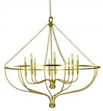  5688 MBLACK - 8-Light Matte Black West Town Foyer Chandelier