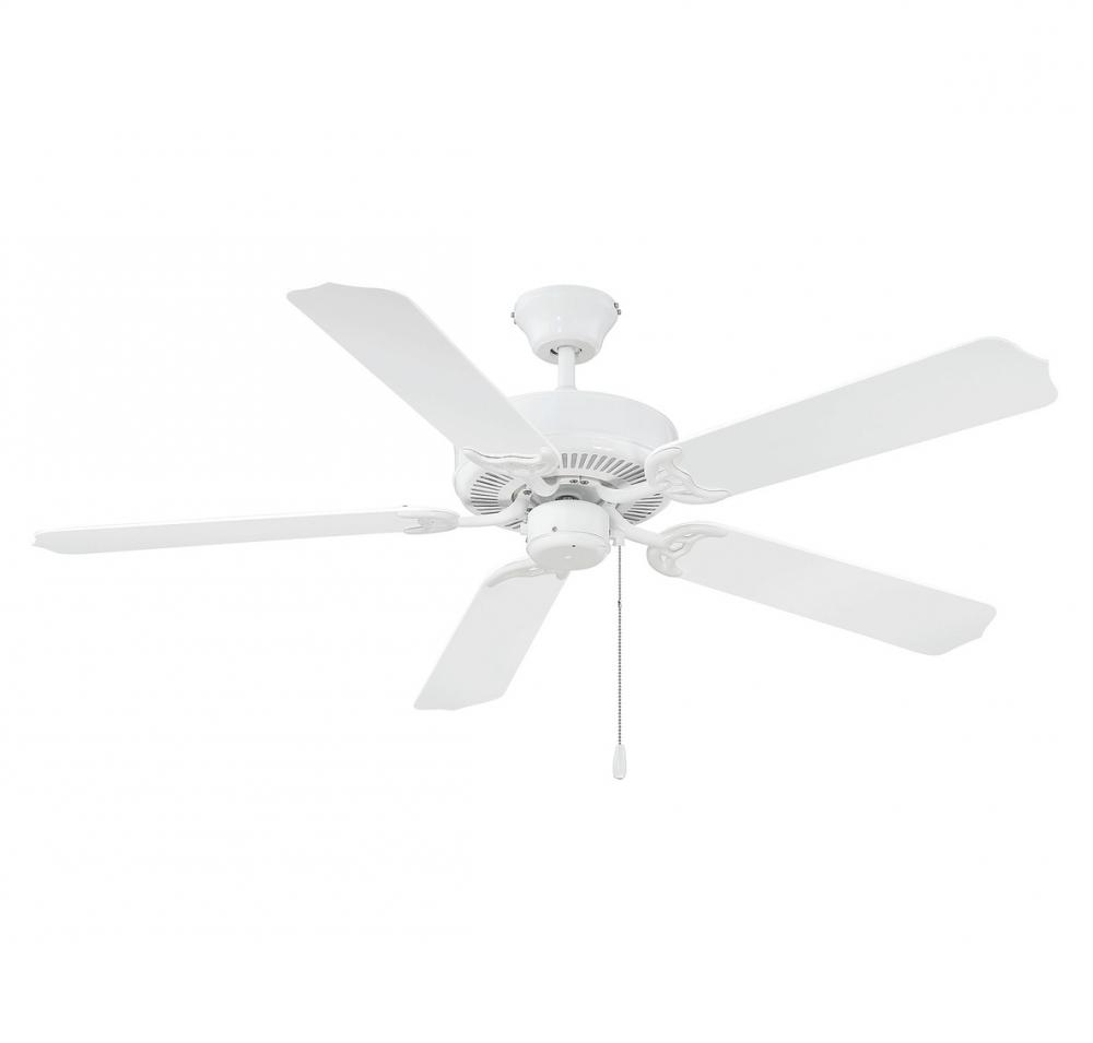 52&#34; Outdoor Ceiling Fan in White