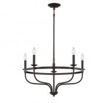  M10087ORB - 5 LT Chandelier in Oil Rubbed Bronze *M20