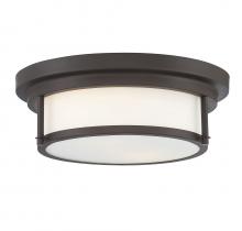  M60062ORB - 2-Light Ceiling Light in Oil Rubbed Bronze