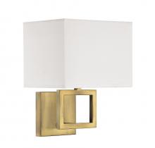  M90009NB - 1-Light Wall Sconce in Natural Brass