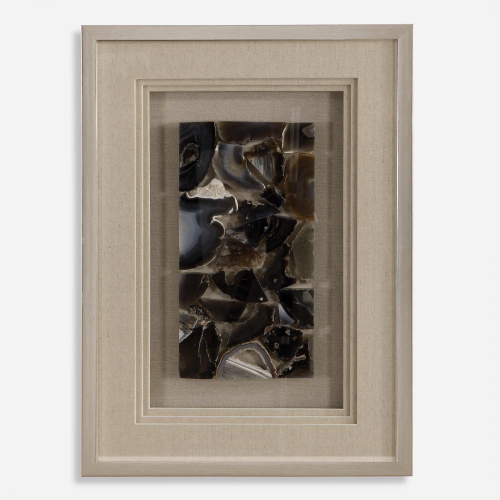 Uttermost Seana Agate Stone Shadow Box