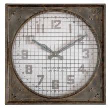 Uttermost 06083 - Uttermost Warehouse Wall Clock W/ Grill