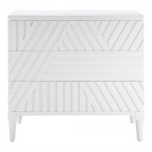  25382 - Colby White Drawer Chest