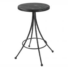 Uttermost 22970 - Uttermost Sona Black Counter Stool