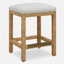  23837 - Muriel Rattan Counter Stool