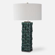  28385 - Geometry Green Table Lamp