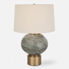  30200-1 - Uttermost Lunia Gray Glass Table Lamp