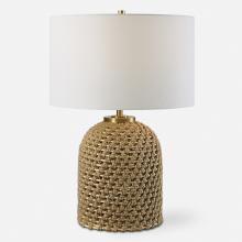  30243 - Kendari Rope & Rattan Table Lamp