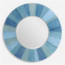 Uttermost 09786 - Uttermost Isle Aqua Round Mirror