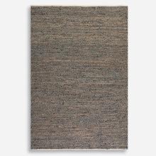  71001-5 - Uttermost Tobais 5x8 Rescued Leather & Hemp Rug