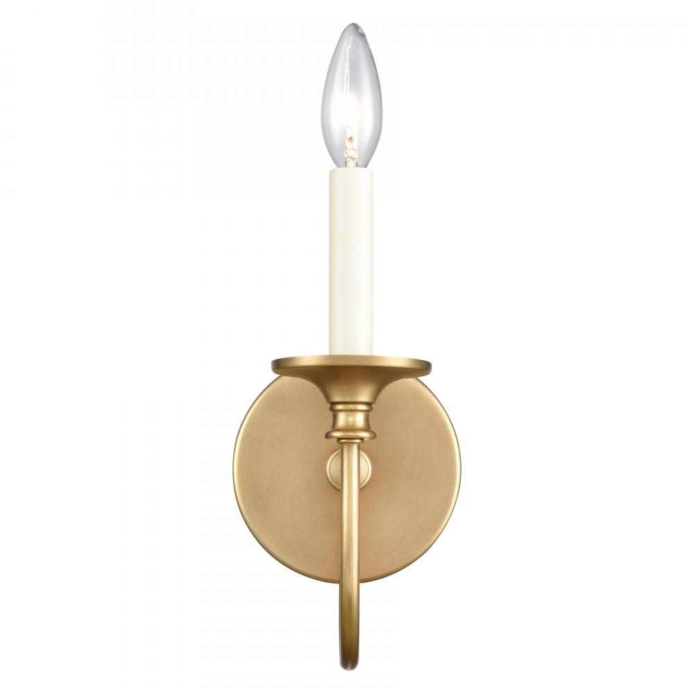 Cecil 5'' Wide 1-Light Vanity Light - Natural Brass