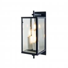  1150-MB-CL - Back Bay 16.75'' High 3-Light Outdoor Sconce - Matte Black