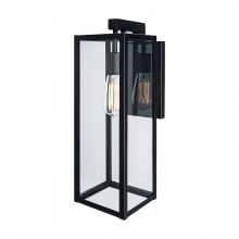  1186-MB-CL - Capture 17'' High 1-Light Outdoor Sconce - Matte Black