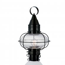  1511-BL-SE - Classic Onion 17.5'' High 1-Light Outdoor Post Light - Black