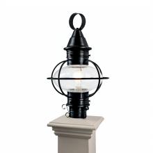  1711-BL-CL - American Onion 19'' High 1-Light Outdoor Post Light - Black