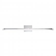  8147-CH-FA - Double L Sconce Linear 36'' Wide Integrated LED Vanity Light - Chrome