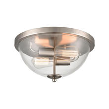 ELK Home CN280232 - Thomas - Astoria 13.5'' Wide 2-Light Flush Mount - Brushed Nickel