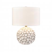  H0019-11083 - Gloria 23'' High 1-Light Table Lamp - White Glaze