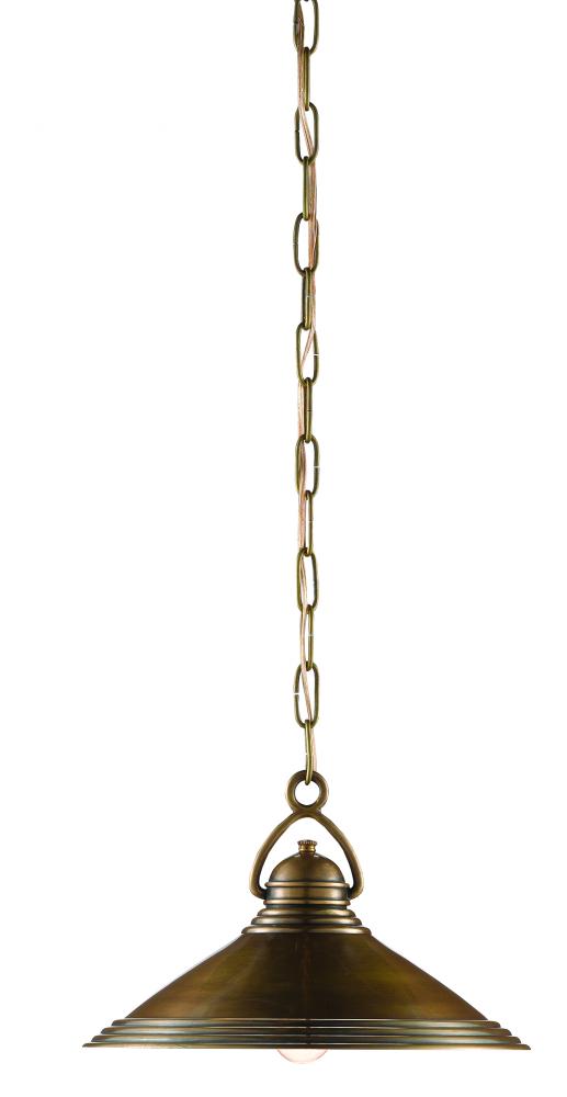 Weybright Brass Pendant