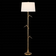  8000-0150 - Piaf Brass Floor Lamp