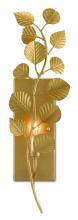  5000-0189 - Golden Eucalyptus Wall Sconce