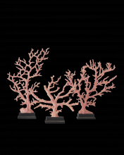  1200-0436 - Large Red Coral Branches Set o