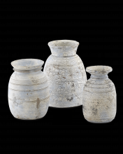  1200-0278 - Hymachal Wooden Pot Set of 3