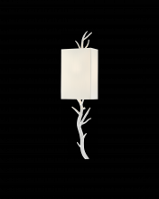  5000-0149 - Baneberry White Wall Sconce, W