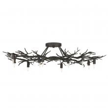  9000-0981 - Rainforest Bronze Semi-Flush Mount