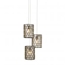 Currey 9000-1048 - Regatta 3-Light Round Multi-Drop Pendant