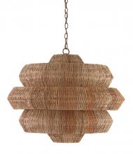  9859 - Antibes Medium Natural Chandelier