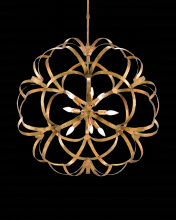  9000-0259 - Sappho Gold Orb Chandelier