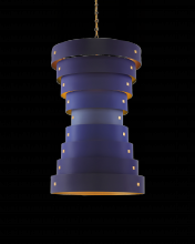  9000-0155 - Graduation Large Blue Chandelier