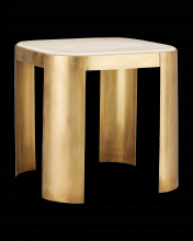  4000-0161 - Sev Travertine Accent Table