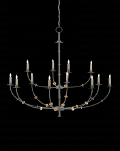  9000-0331 - Balladier Gray Chandelier