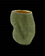  1200-0287 - Jackfruit Small Green Vase